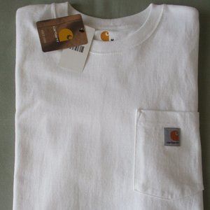 Carhartt NWT Medium White Pocket Tee Shirt